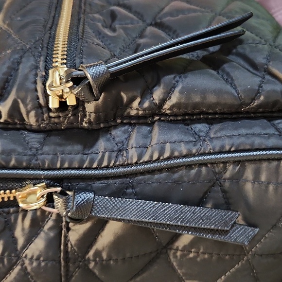 Kate Spade Black Quilted Backpack - Picture 7 of 12